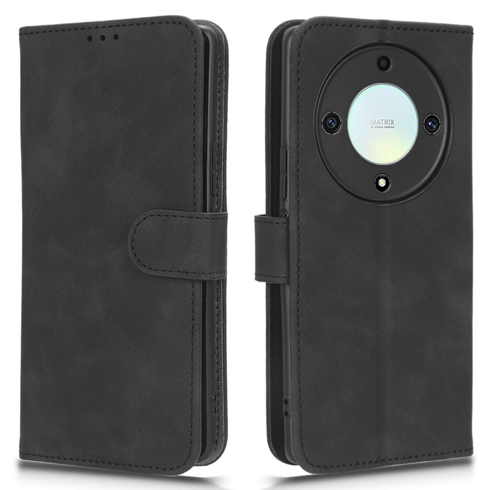 For Honor X40 5G X9a 5G Magic5 Lite 5G Full Protection Mobile Phone Case Skin-touch Stand Flip Leather Wallet Phone Cover For Honor X40 5G X9a 5G Magic5 Lite 5G Full Protection Mobile Phone Case Skin-touch Stand Flip Leather Wallet Phone Cover
